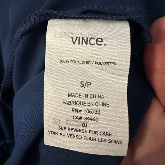 Vince Deep Blue Maxi Dress - Picture 7 of 9